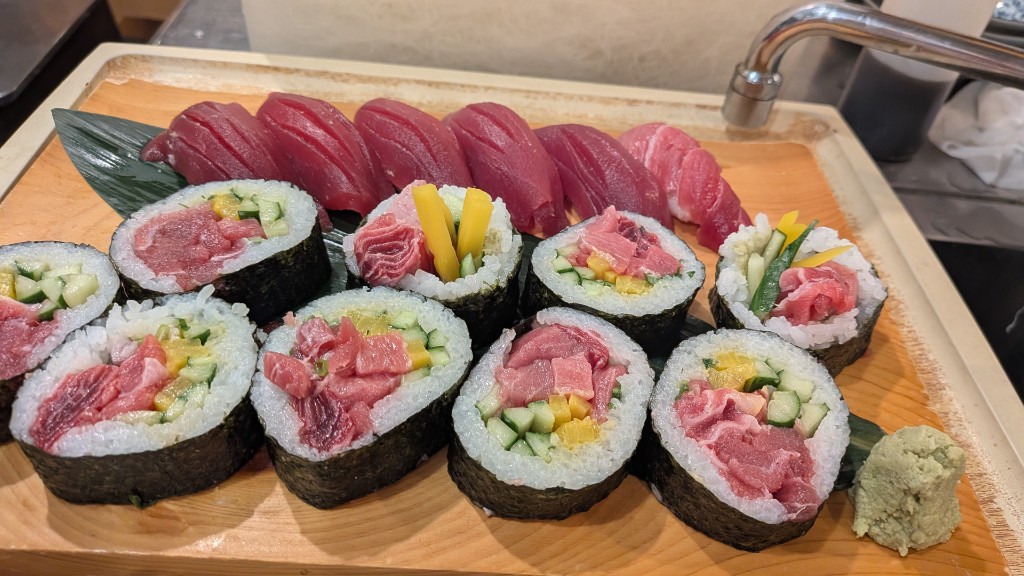 握りと太巻き